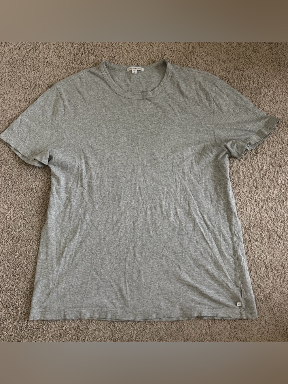 James Perse MHE3311 Heather Short Sleeve T Shirt